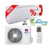 Кондиционер Gree Pular МАТОВЫЙ inverter R32 GWH09AGA-K6DNA1A WI-FI